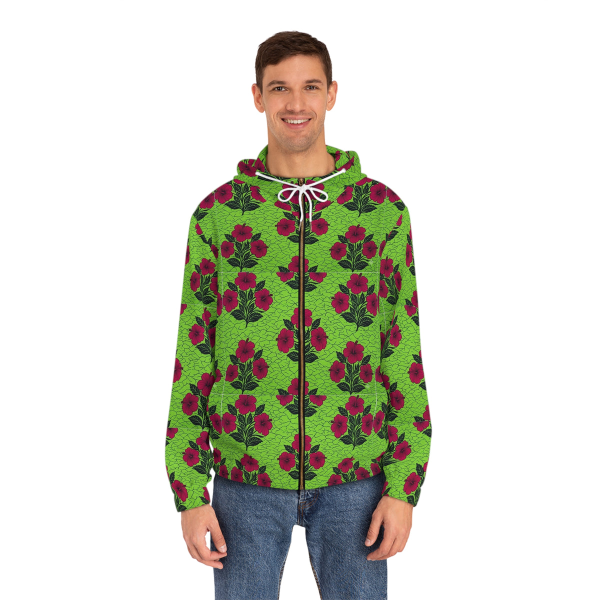 Men's Full-Zip Hoodie (AOP)