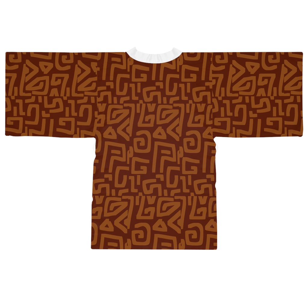 Long Sleeve Kimono Robe (AOP)