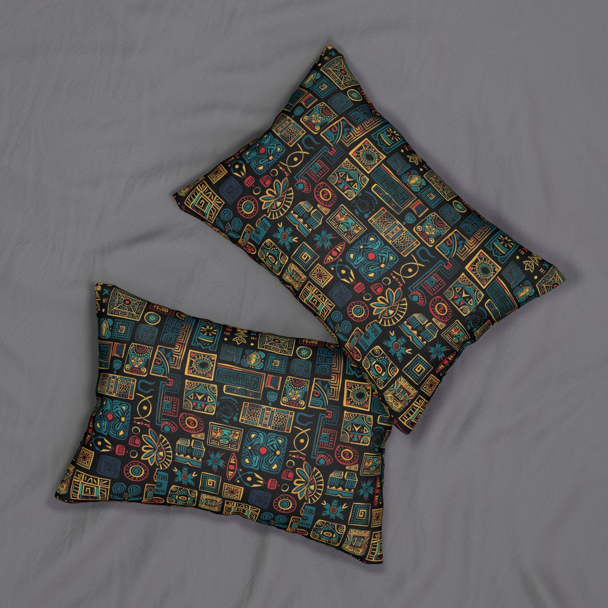 Spun Polyester Lumbar Pillow