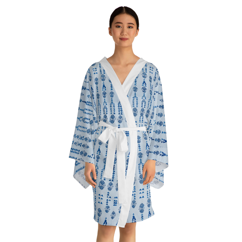 Long Sleeve Kimono Robe (AOP)