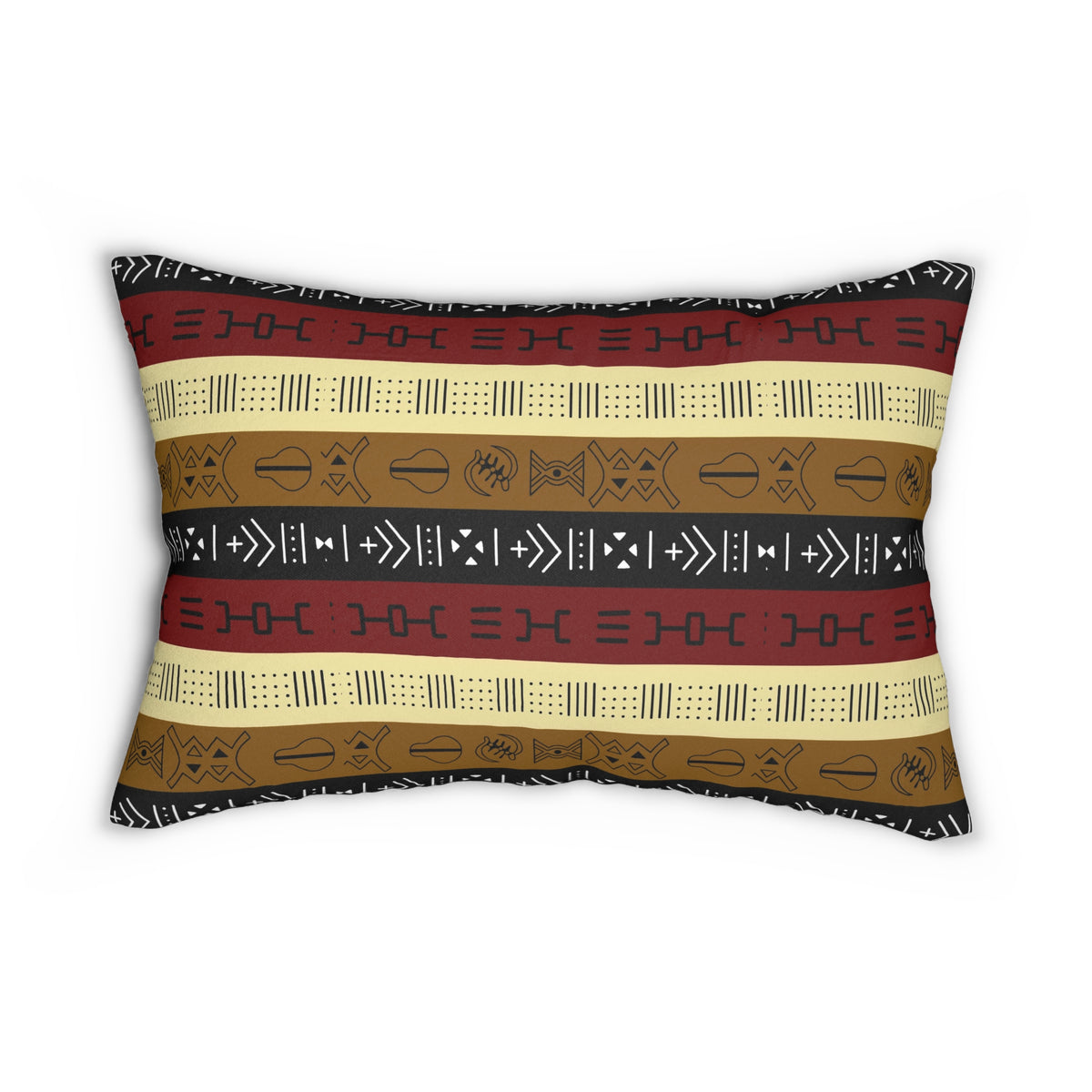 Spun Polyester Lumbar Pillow