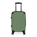 Green Geometric Kaleidoscope Carry-On Suitcase