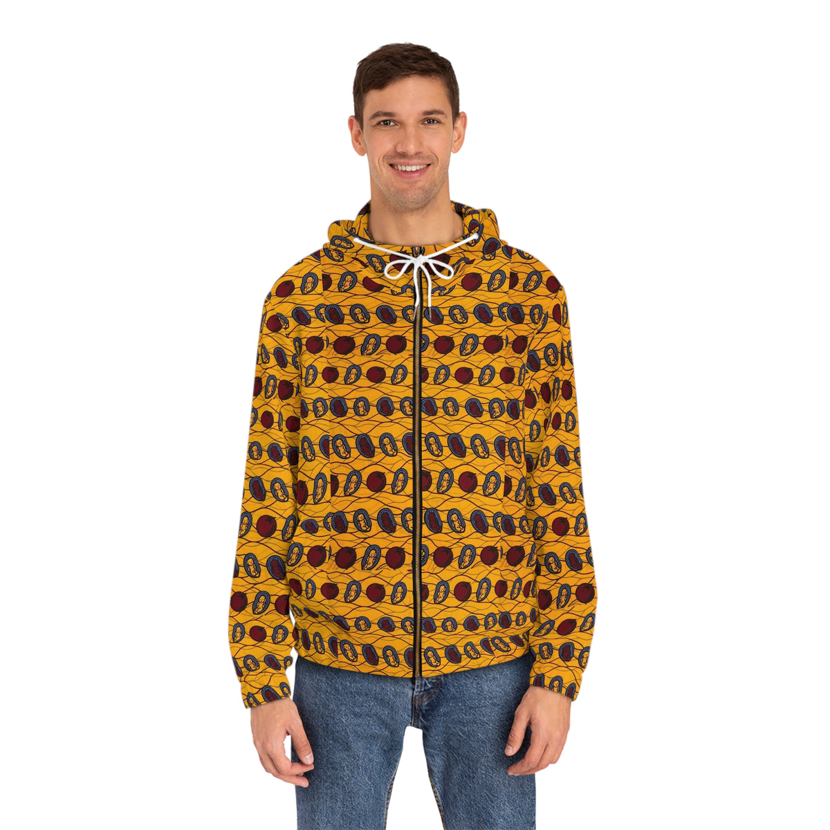 Men's Full-Zip Hoodie (AOP)