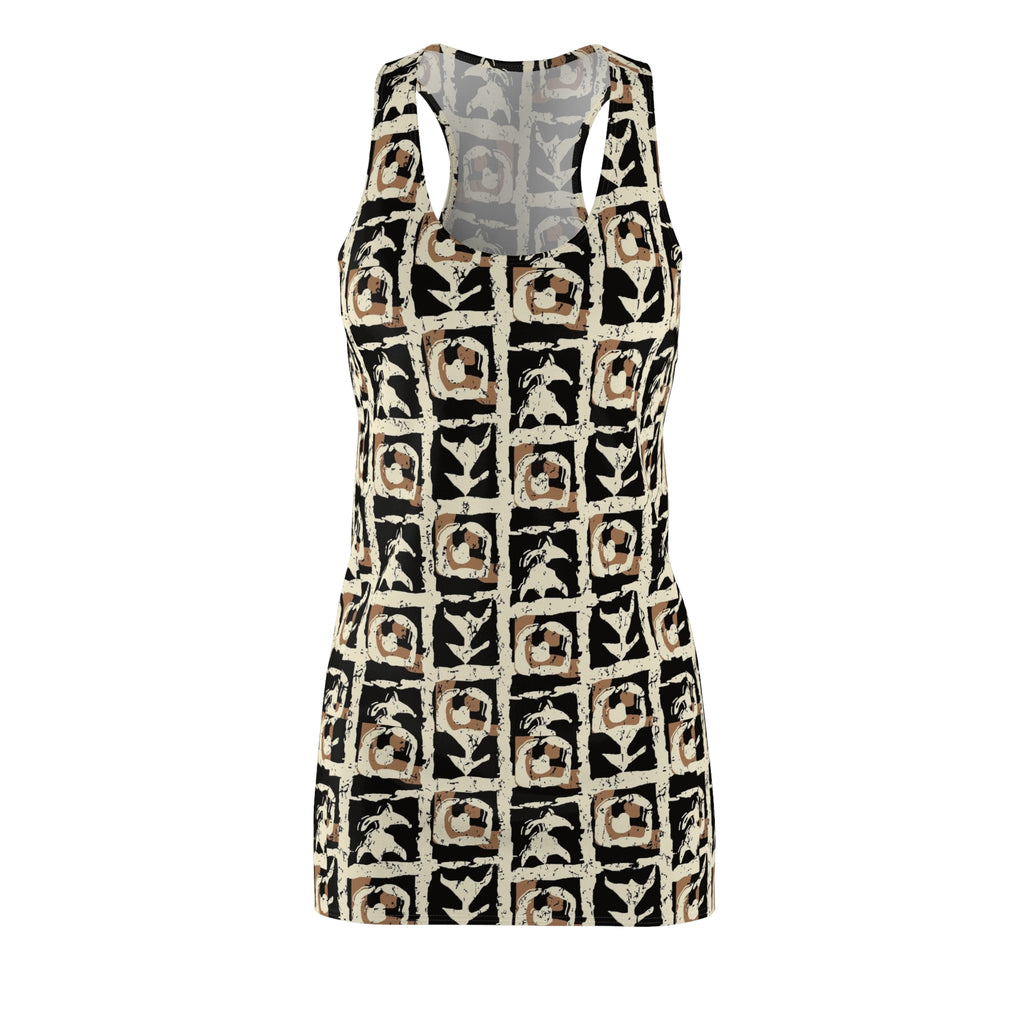 Women's Cut & Sew Racerback Dress (AOP)