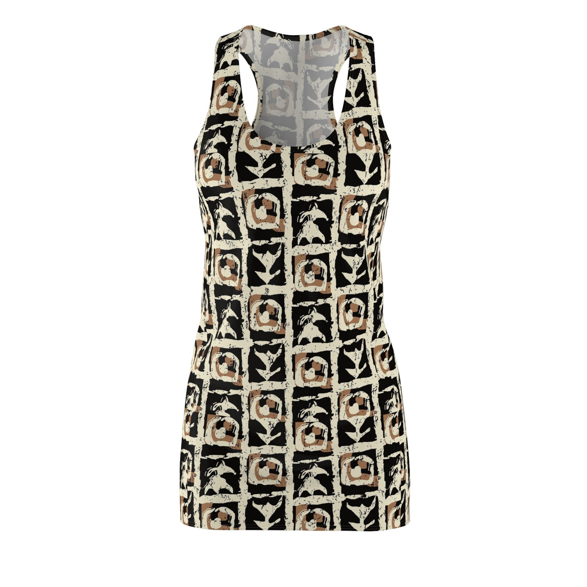 Women's Cut & Sew Racerback Dress (AOP)