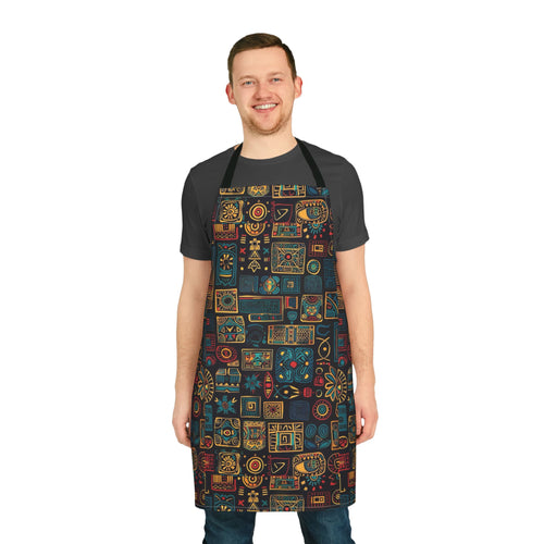 Apron, 5-Color Straps (AOP)