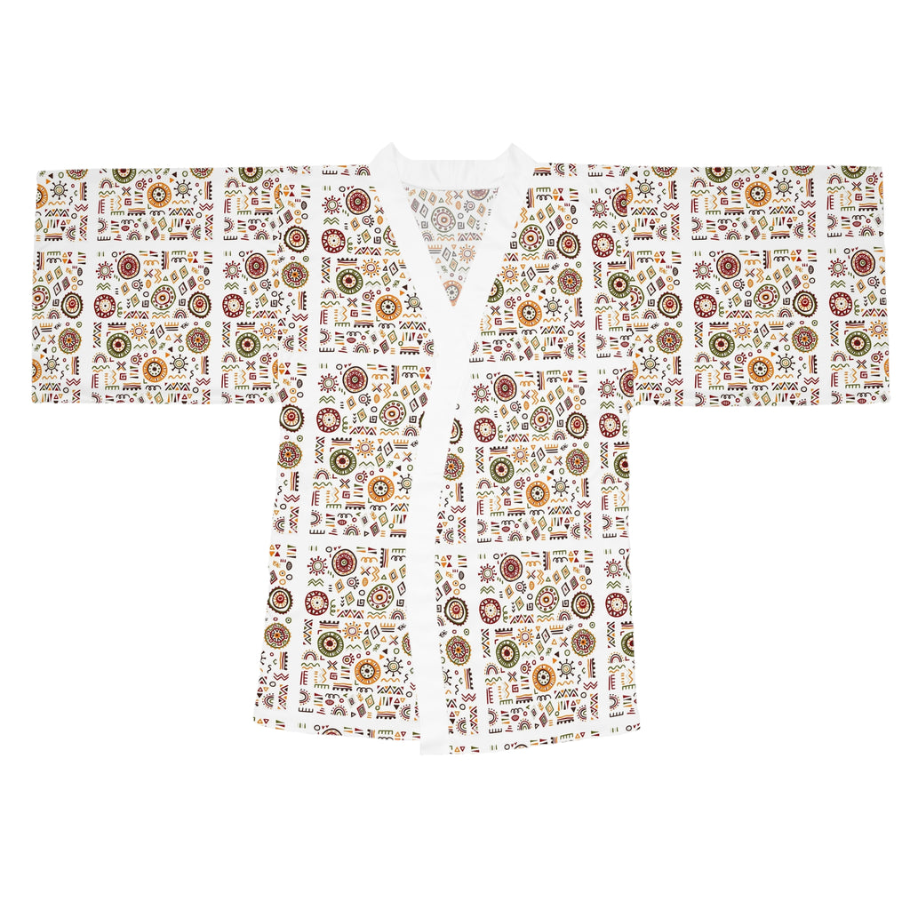 Long Sleeve Kimono Robe (AOP)