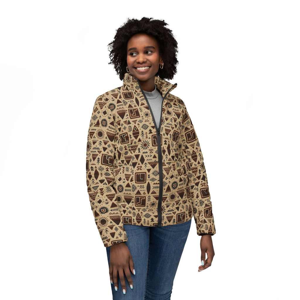Women’s Puffer Jacket (AOP)