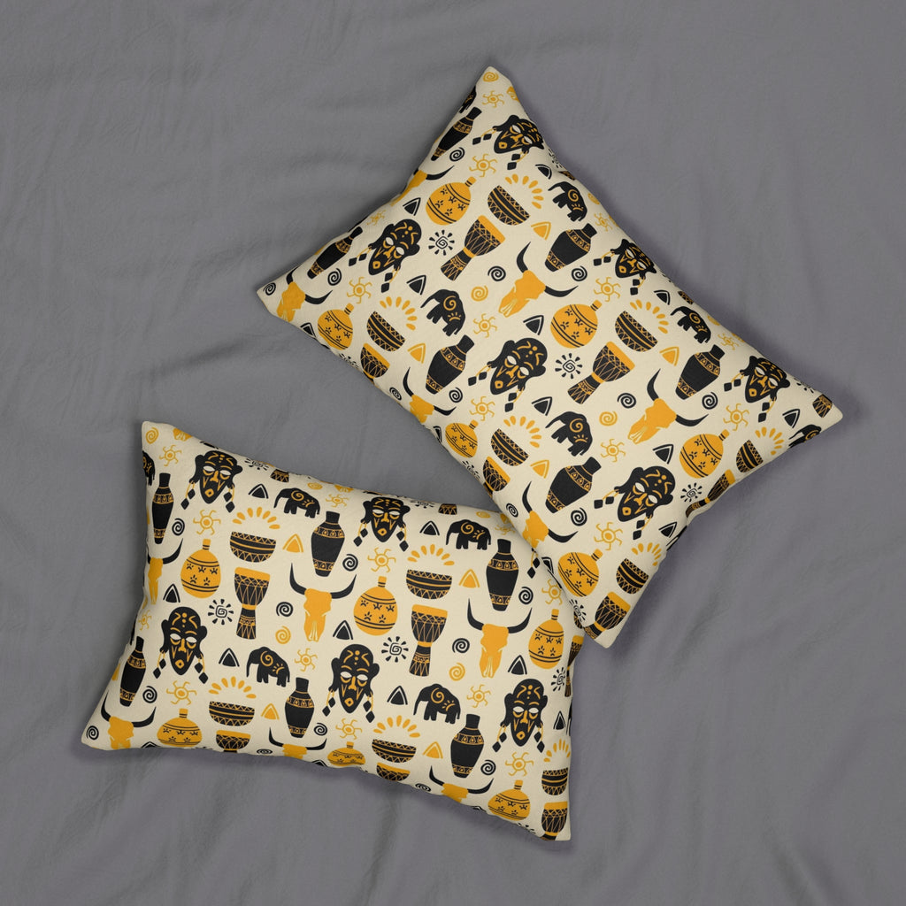Spun Polyester Lumbar Pillow