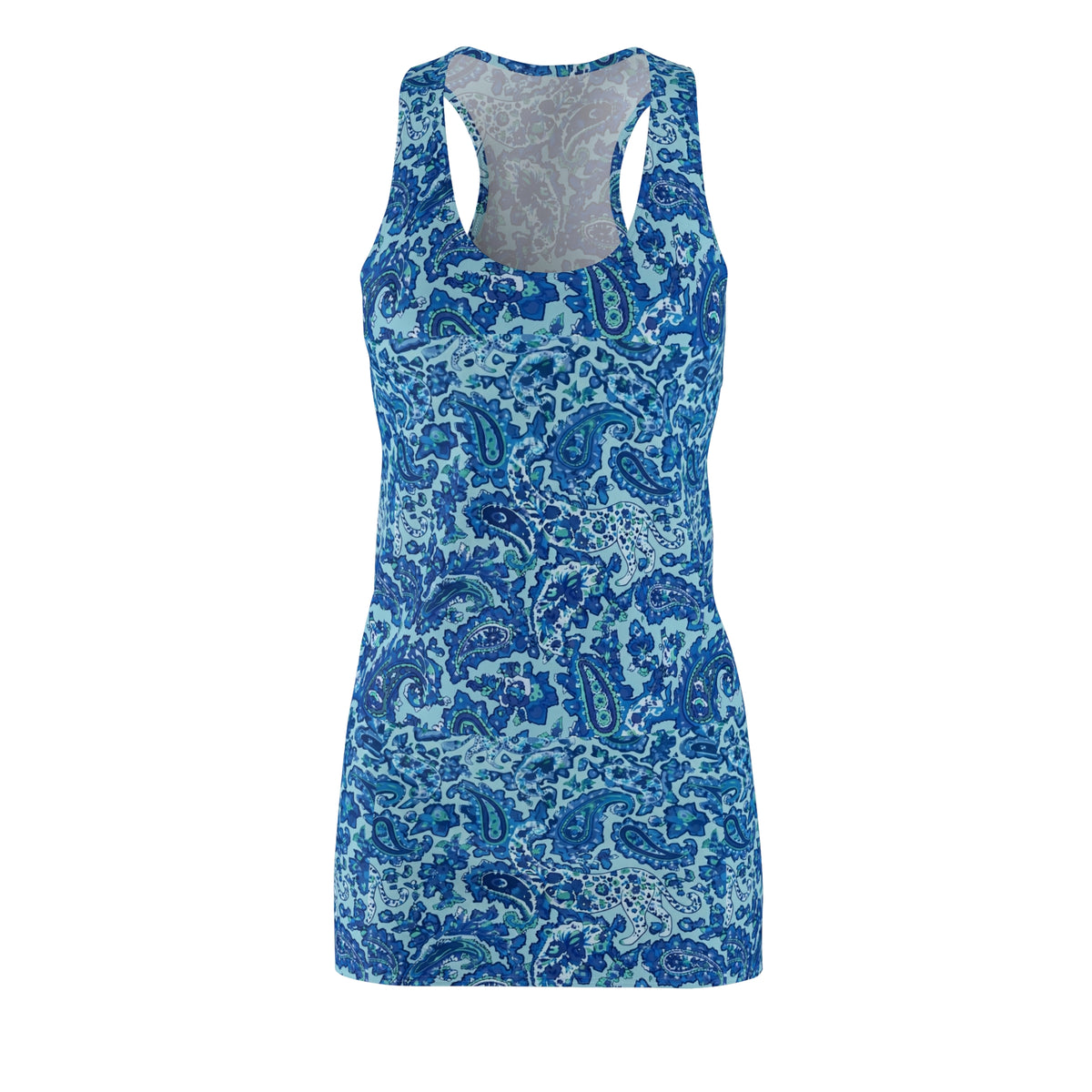 Women's Cut & Sew Racerback Dress (AOP)