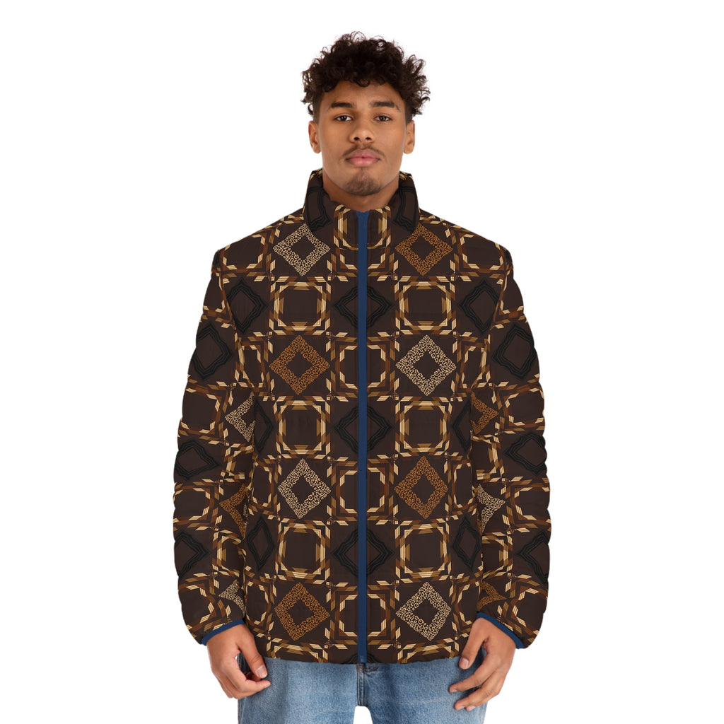 Men's Puffer Jacket (AOP)