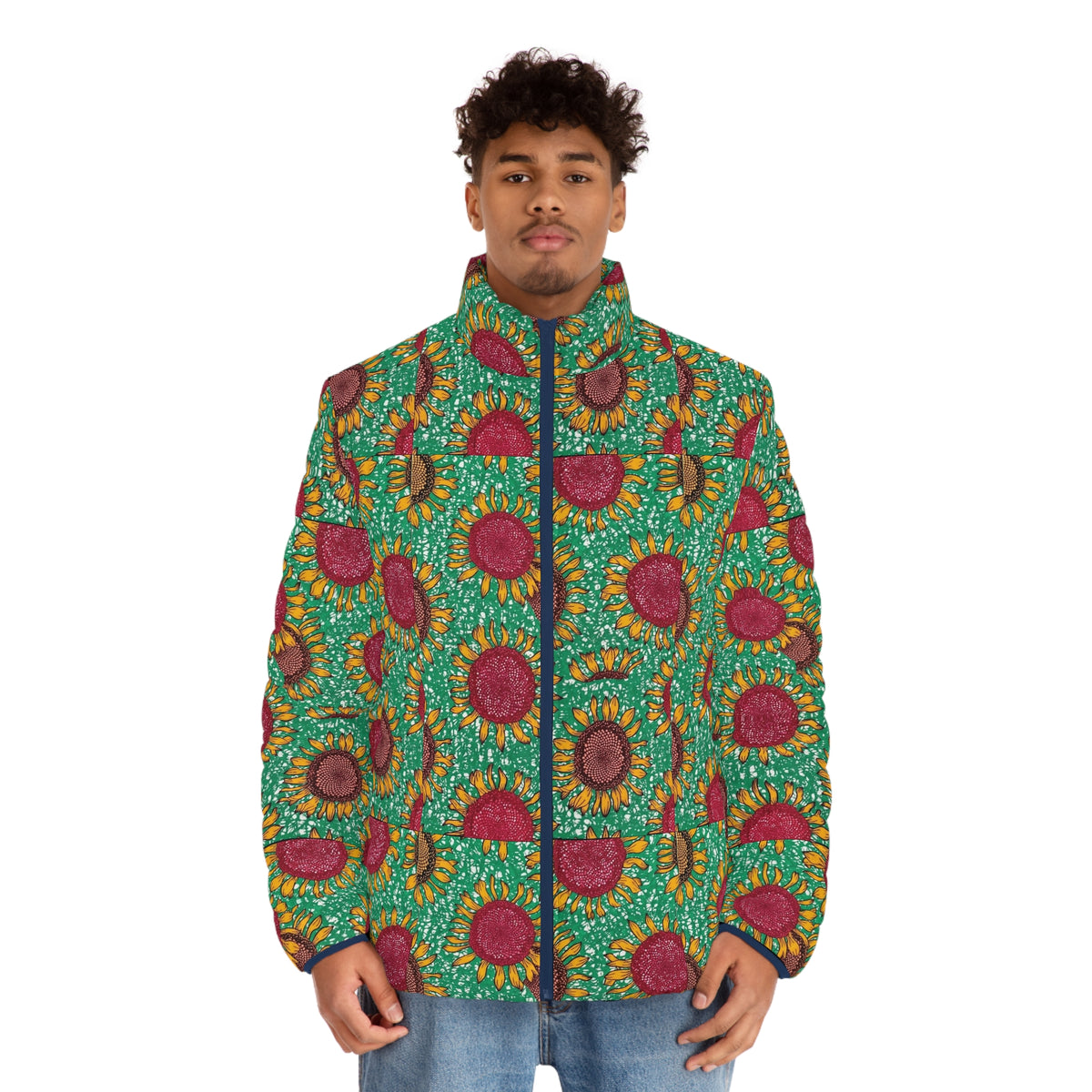 Men's Puffer Jacket (AOP)
