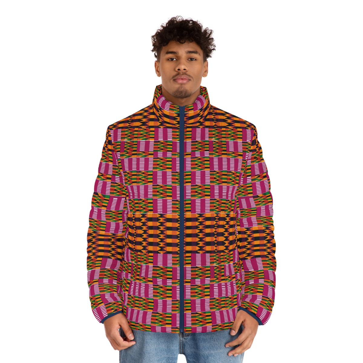 Men's Puffer Jacket (AOP)
