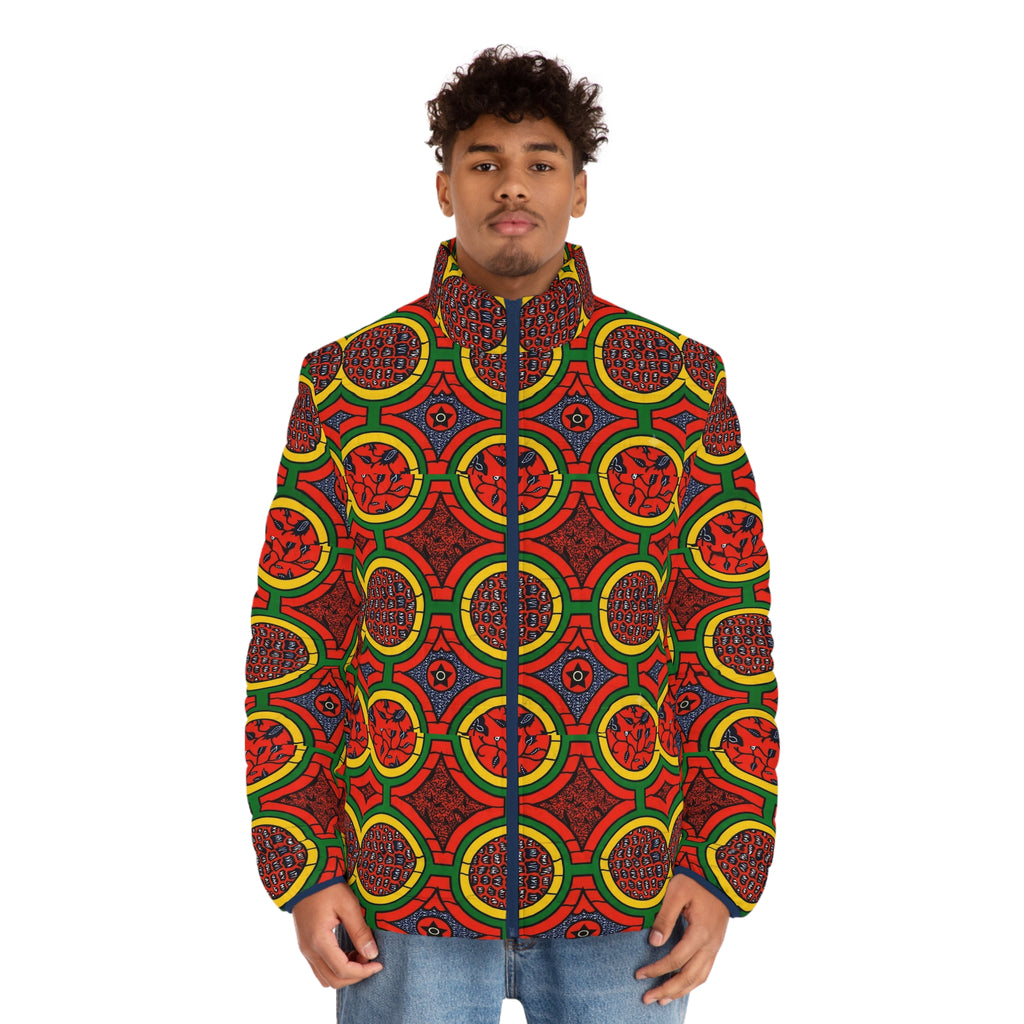 Men's Puffer Jacket (AOP)