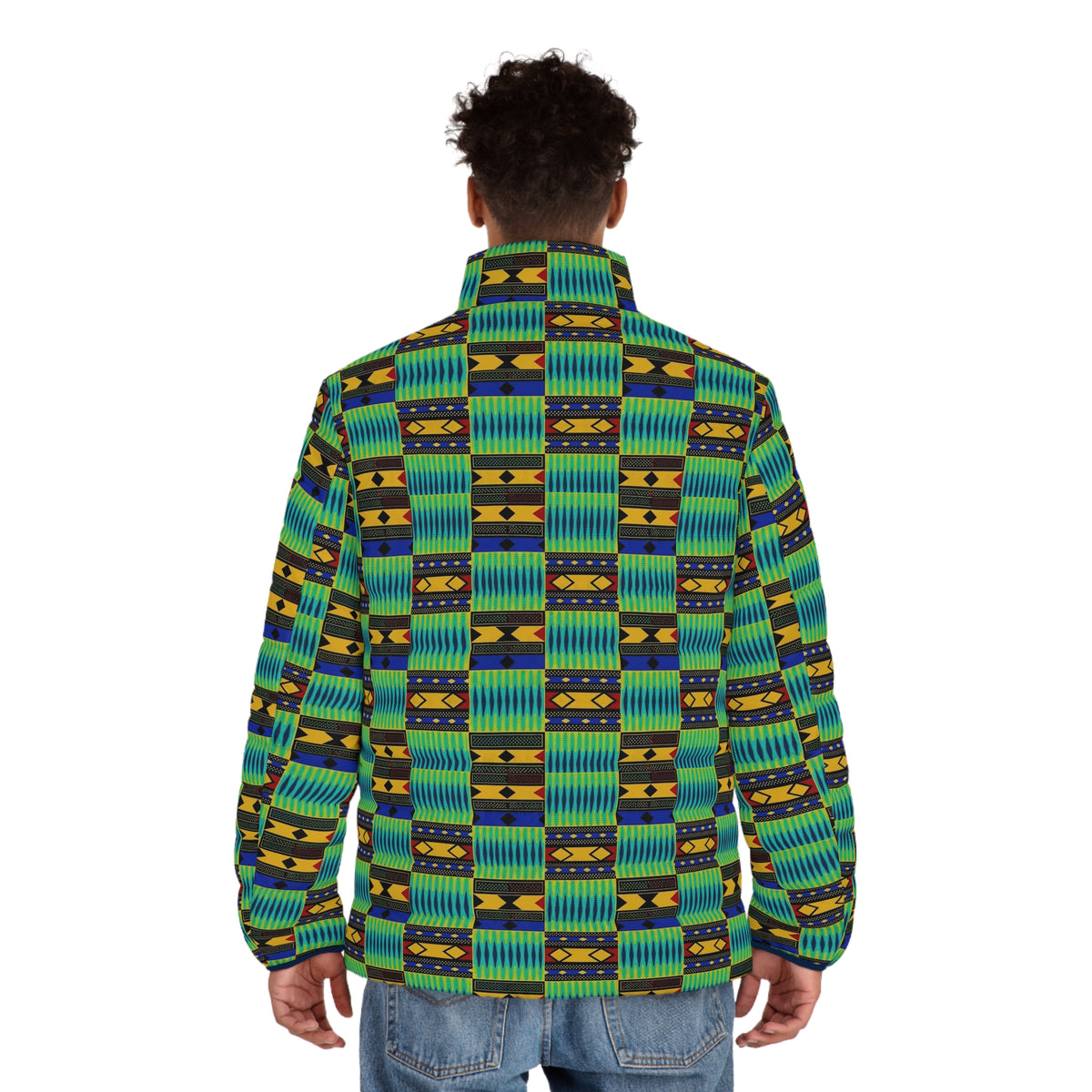 Men's Puffer Jacket (AOP)