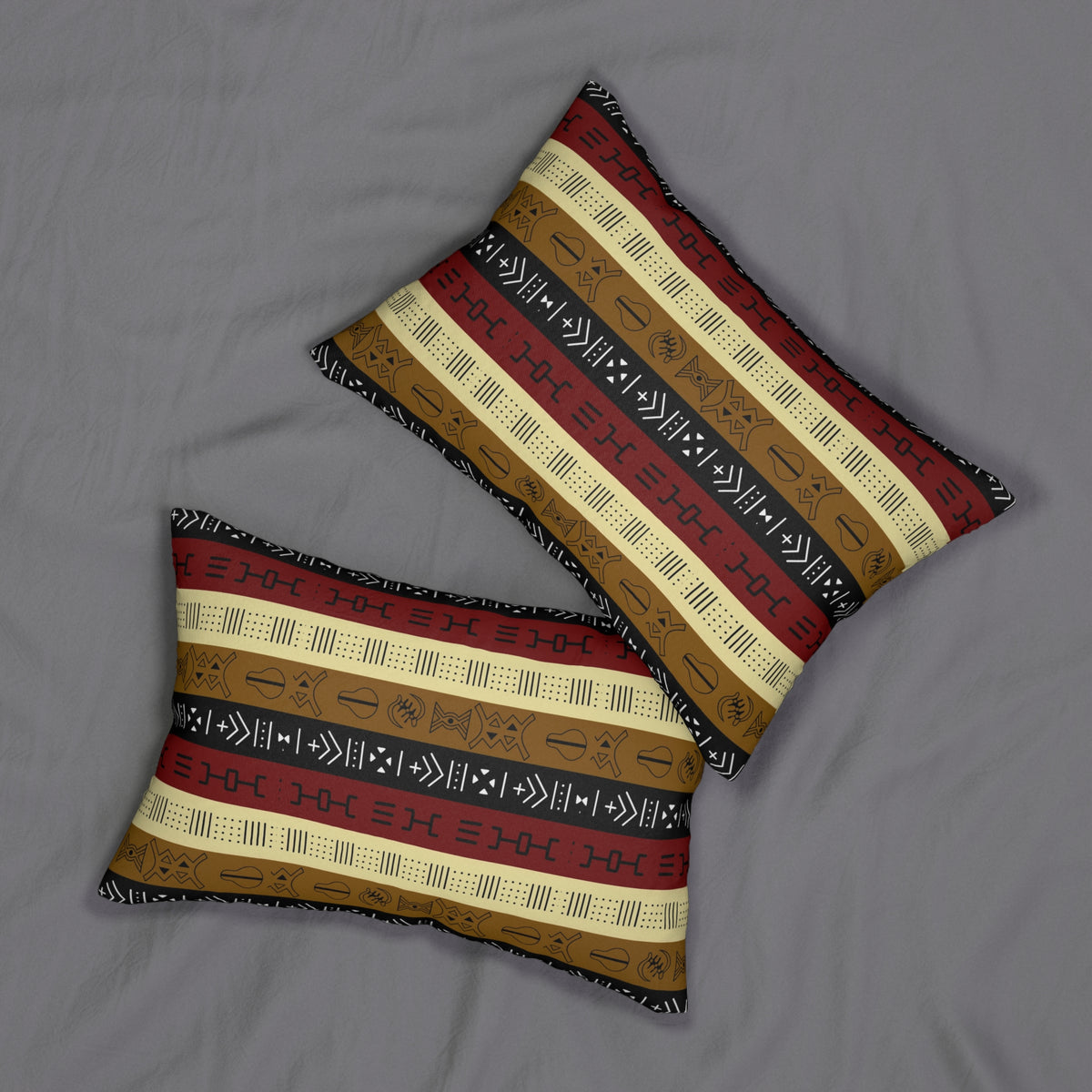 Spun Polyester Lumbar Pillow