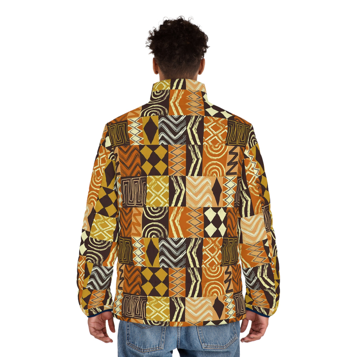 Men's Puffer Jacket (AOP)