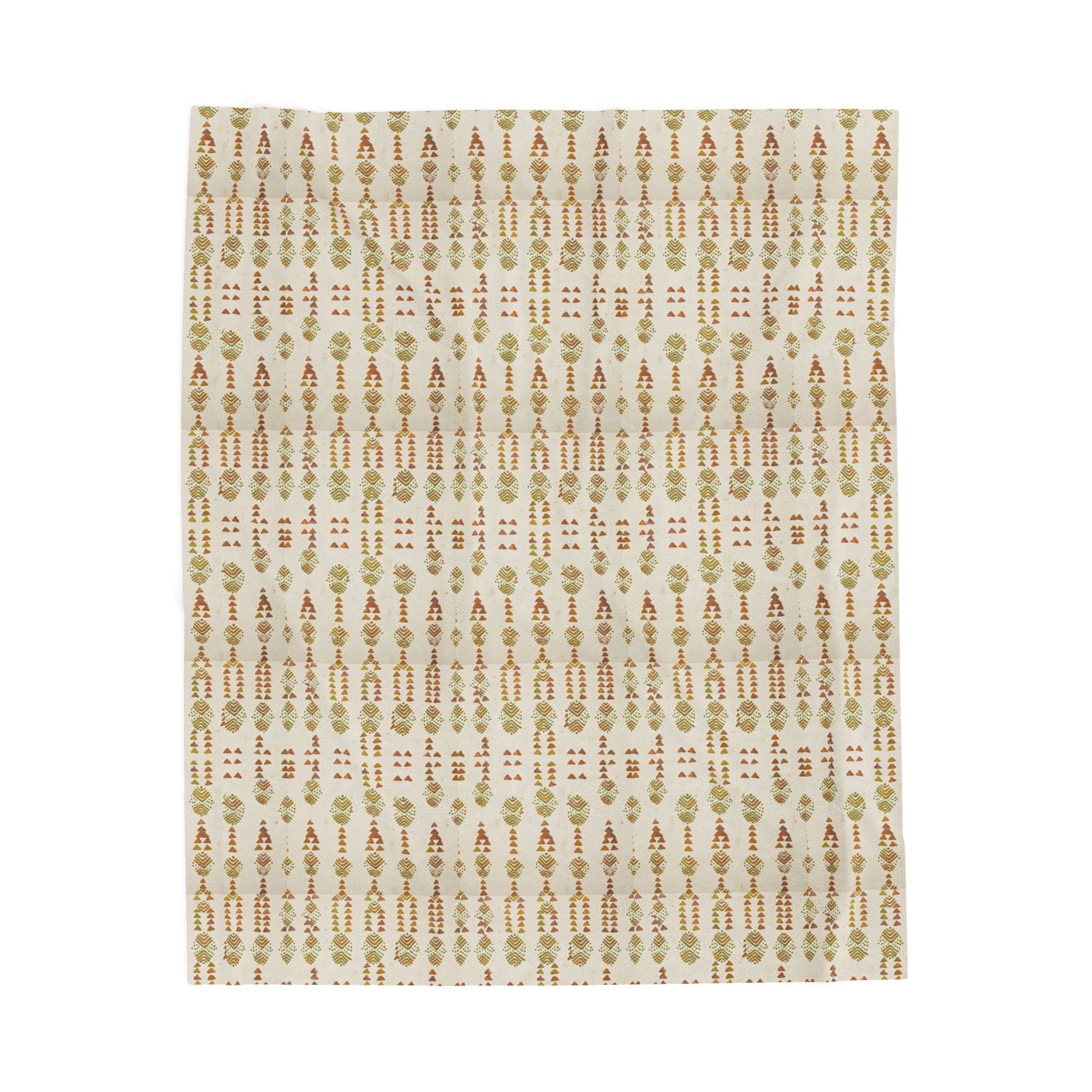 Cozy Woodland Arrow Velveteen Plush Blanket — Soft Rustic Cabin Throw