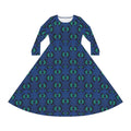 Women's Long Sleeve Dance Dress (AOP)