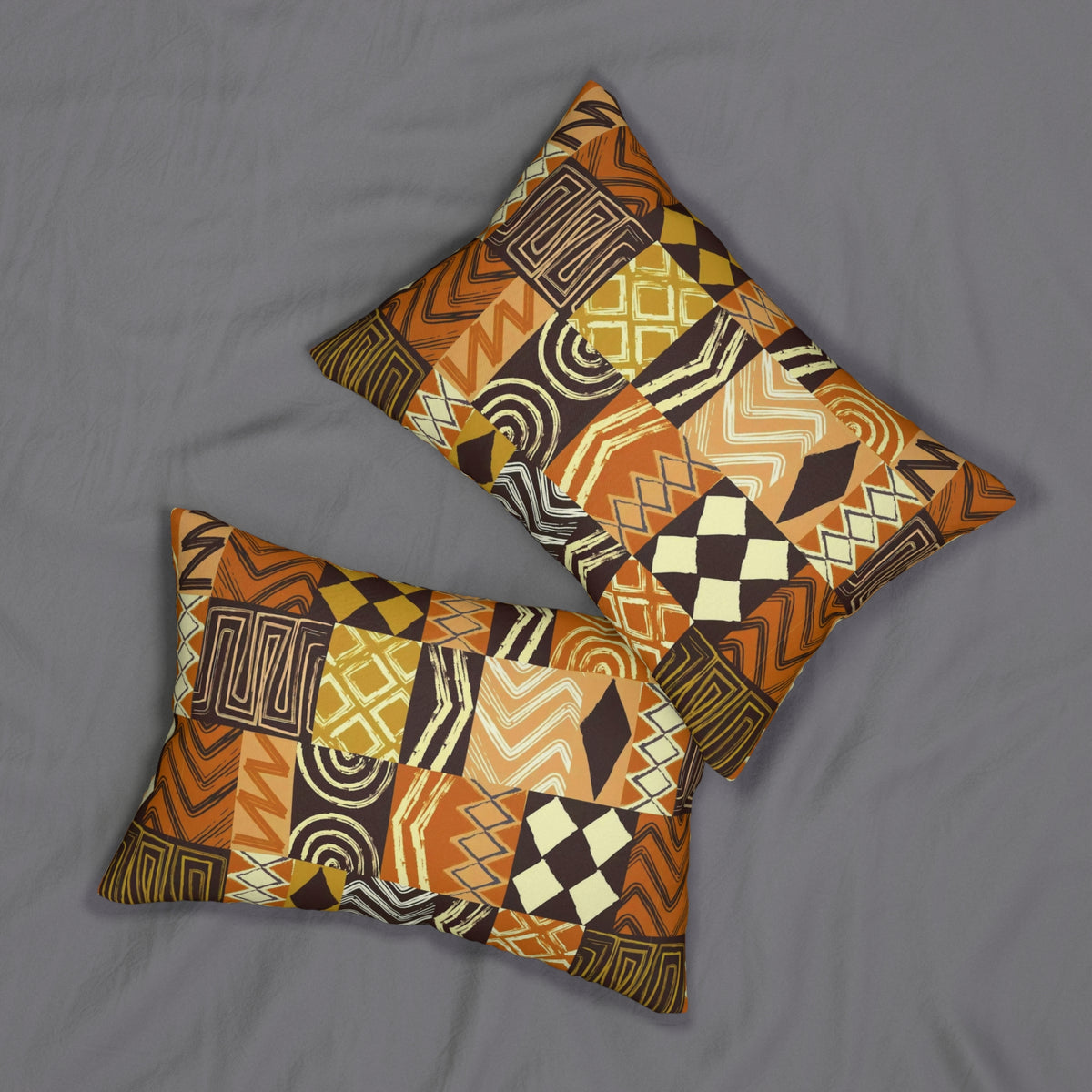 Spun Polyester Lumbar Pillow