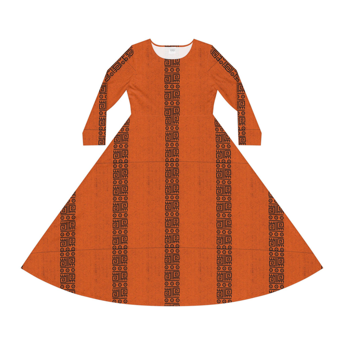 Women's Long Sleeve Dance Dress (AOP)