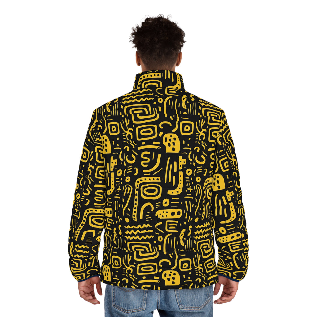 Men's Puffer Jacket (AOP)