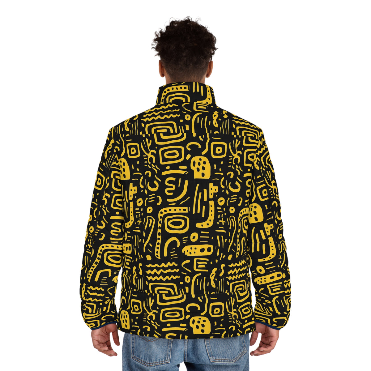 Men's Puffer Jacket (AOP)