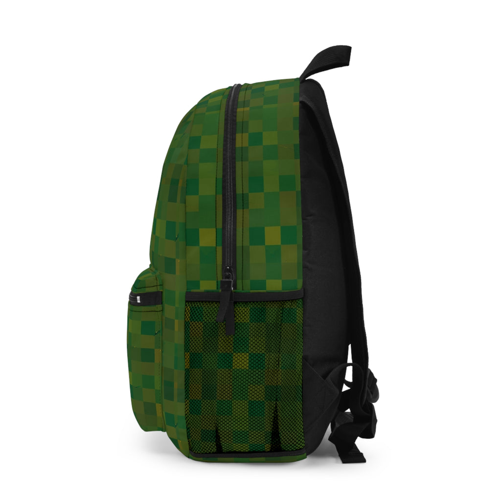 Green Pixel Camo Backpack
