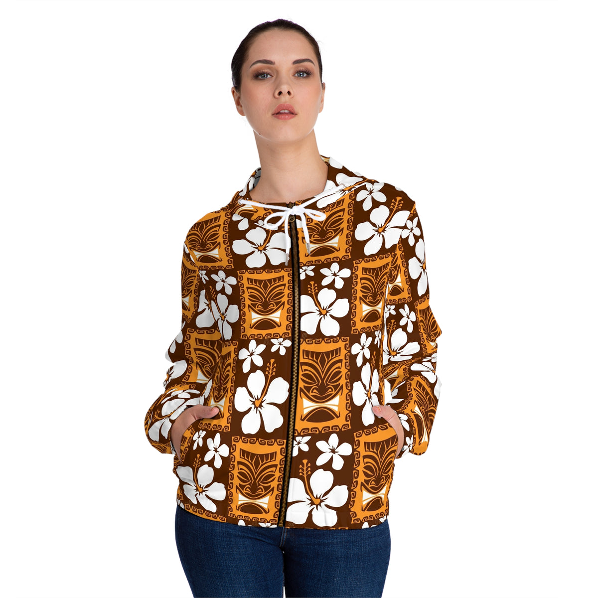 Women’s Full-Zip Hoodie (AOP)