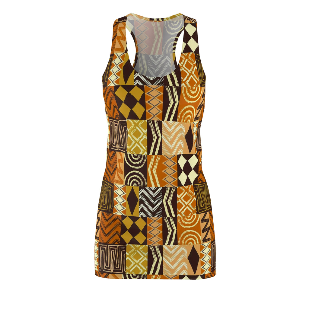 Women's Cut & Sew Racerback Dress (AOP)