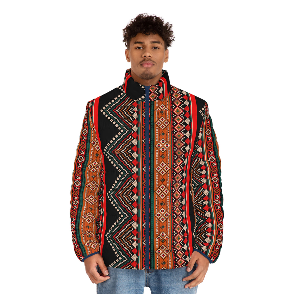 Men's Puffer Jacket (AOP)