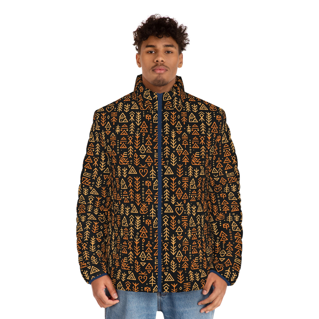 Men's Puffer Jacket (AOP)