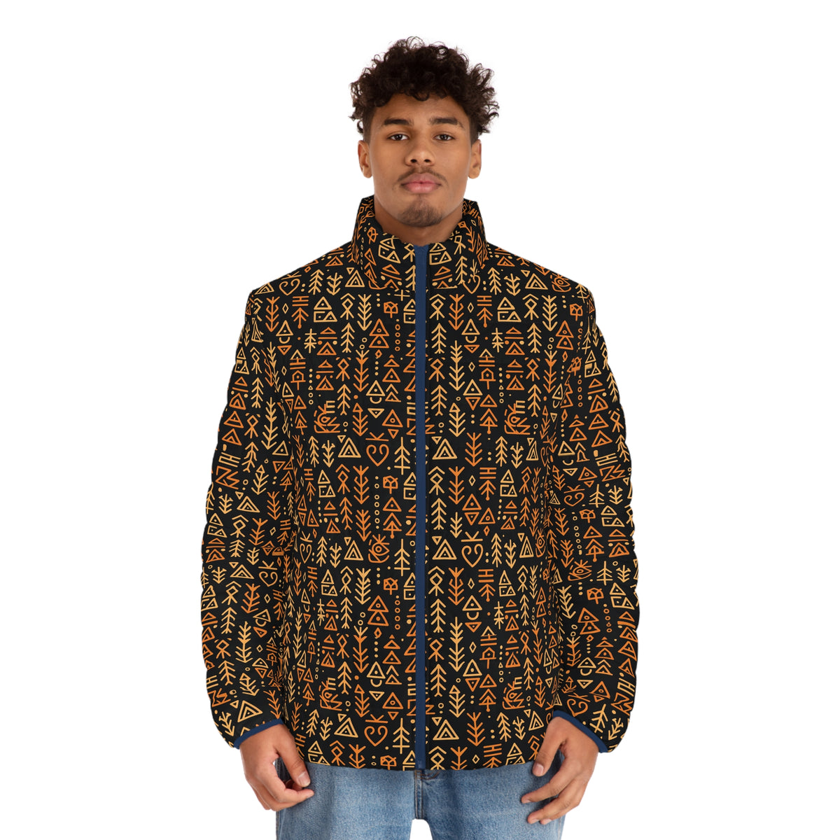 Men's Puffer Jacket (AOP)