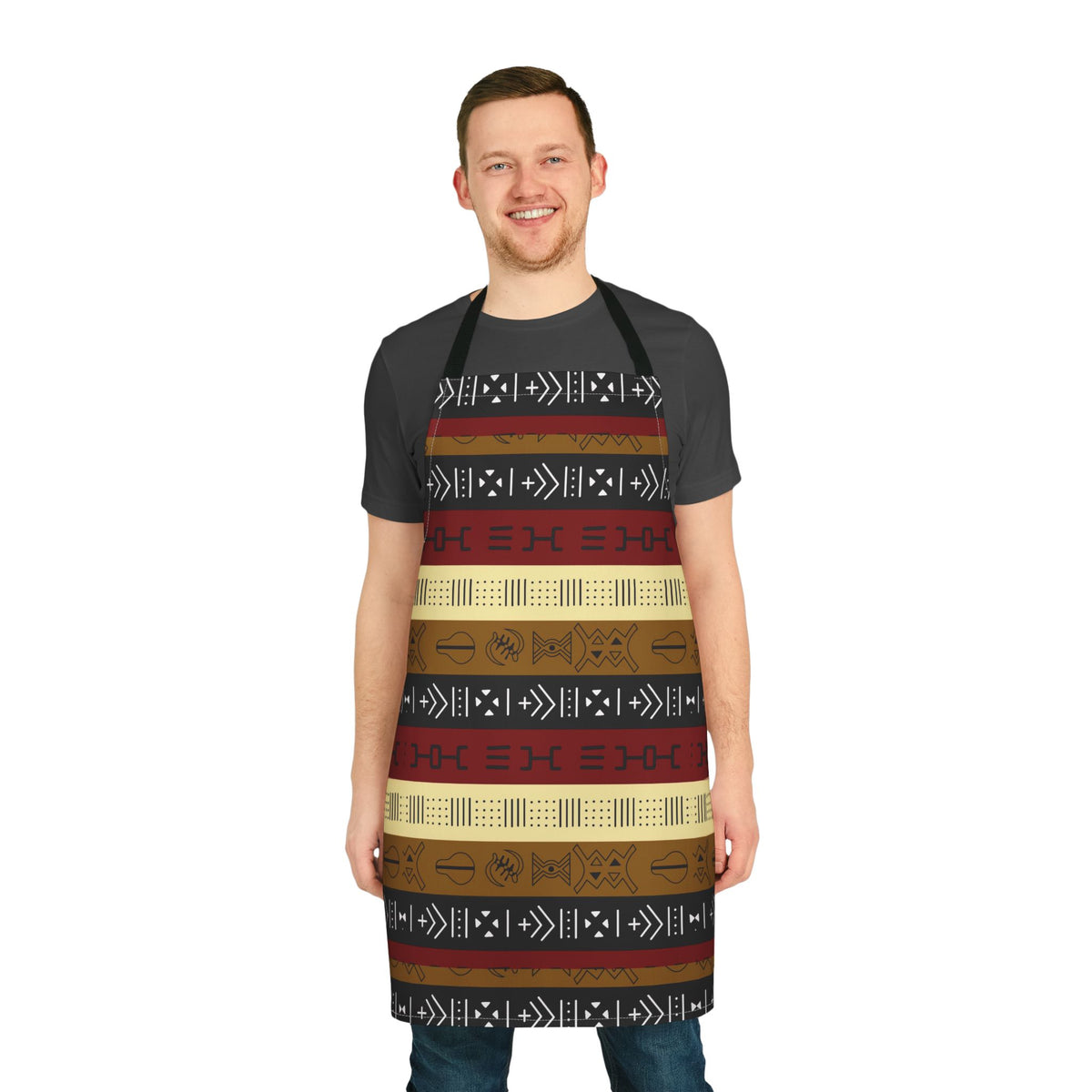Apron, 5-Color Straps (AOP)