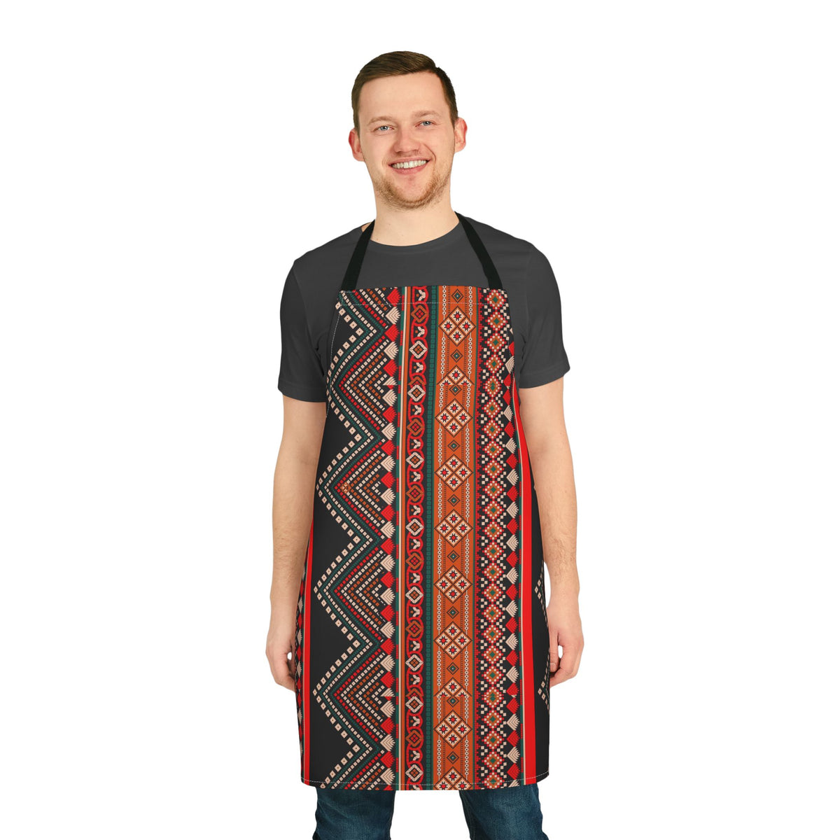 Apron, 5-Color Straps (AOP)