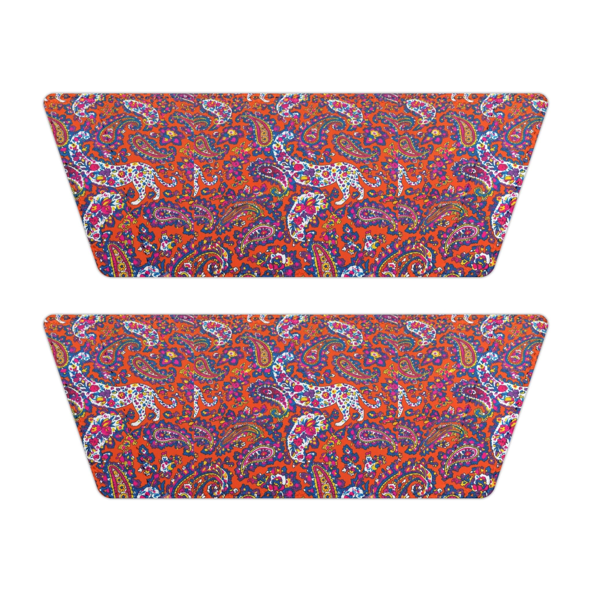 Women's Slide Sandals — Vibrant Abstract Floral Removable-Strap Slides