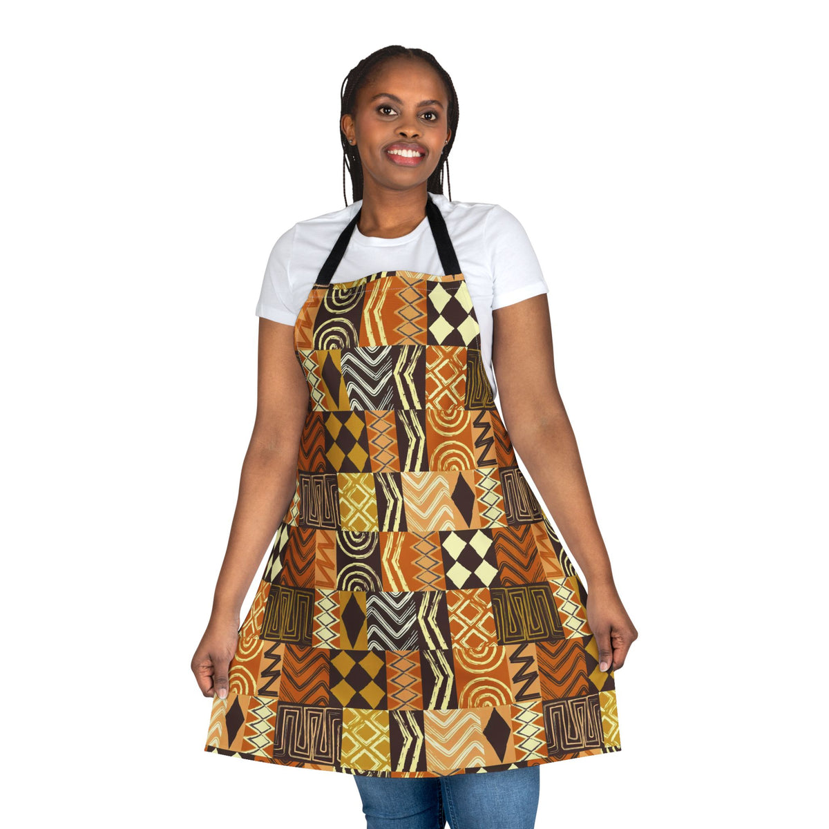 Apron, 5-Color Straps (AOP)