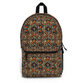 Tribal Geo Pattern Backpack — Boho Aztec-Inspired School & Travel Bag