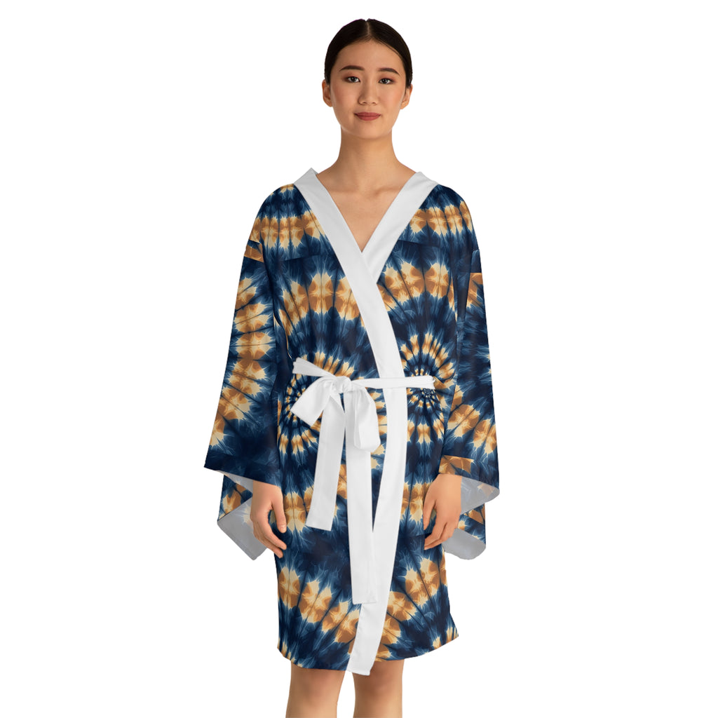 Long Sleeve Kimono Robe (AOP)