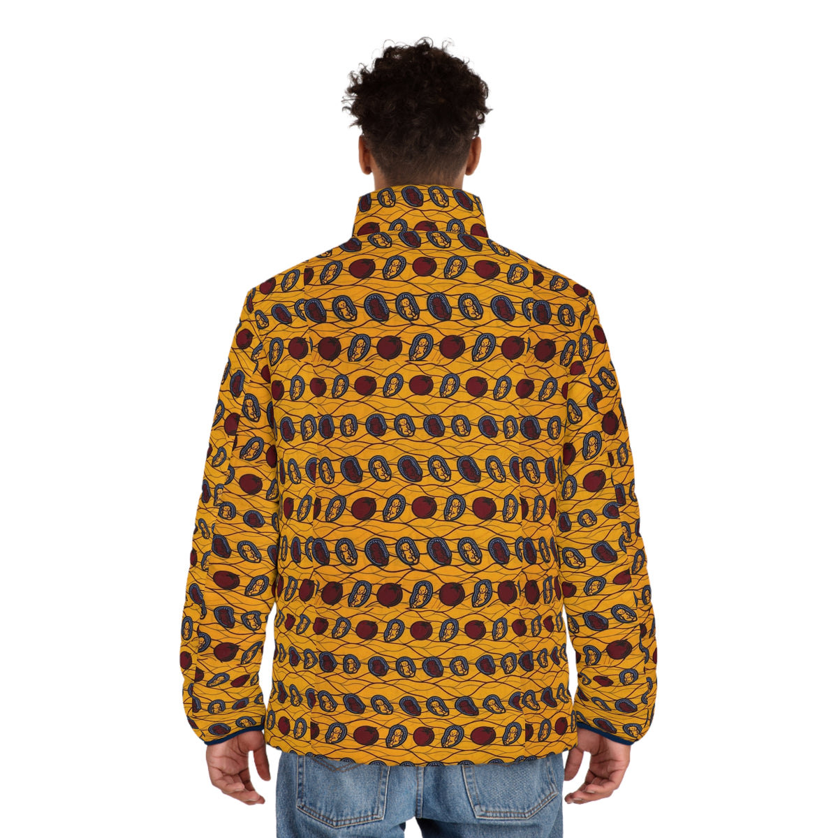Men's Puffer Jacket (AOP)