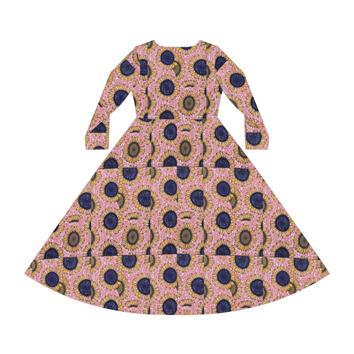 Women's Long Sleeve Dance Dress (AOP)
