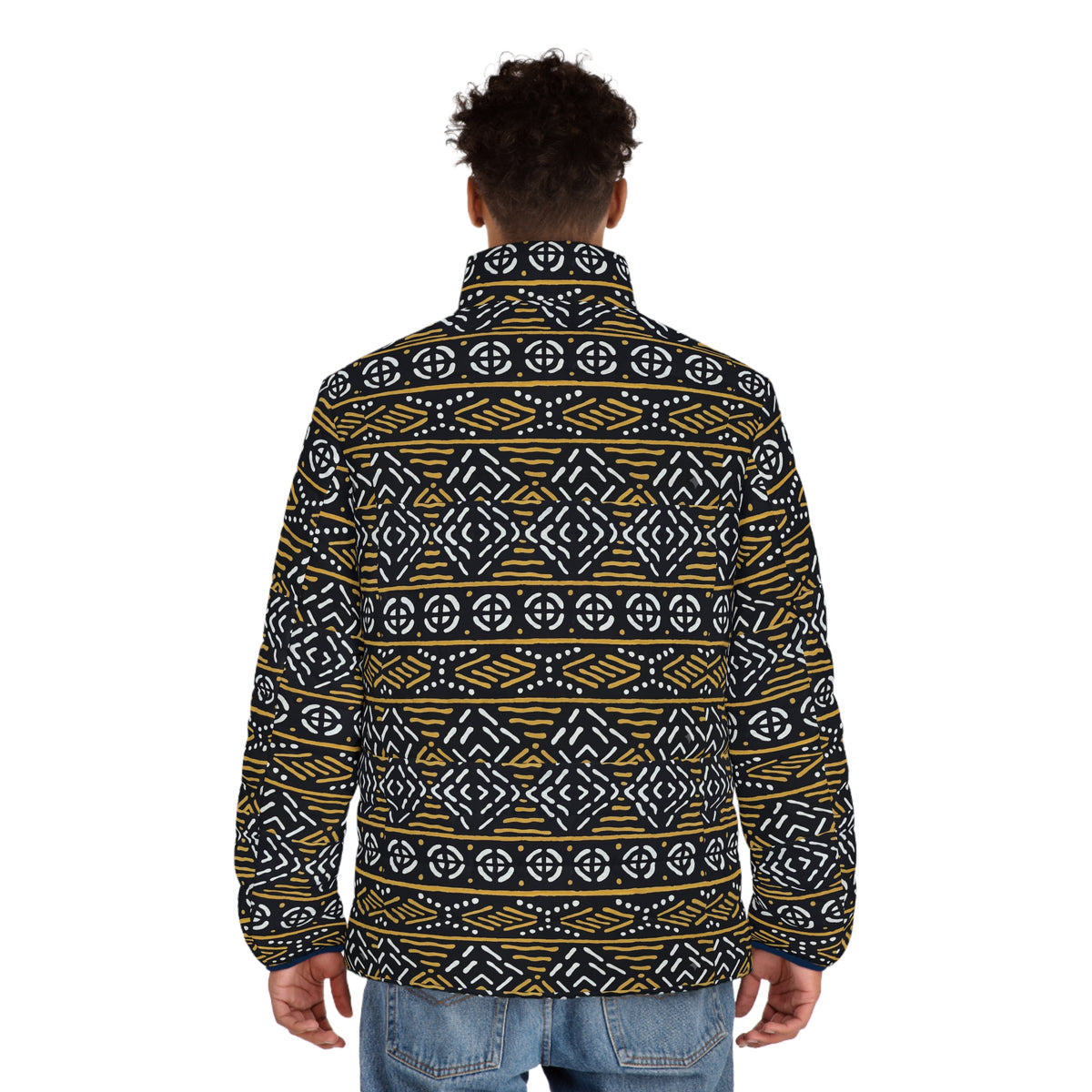 Men's Puffer Jacket (AOP)