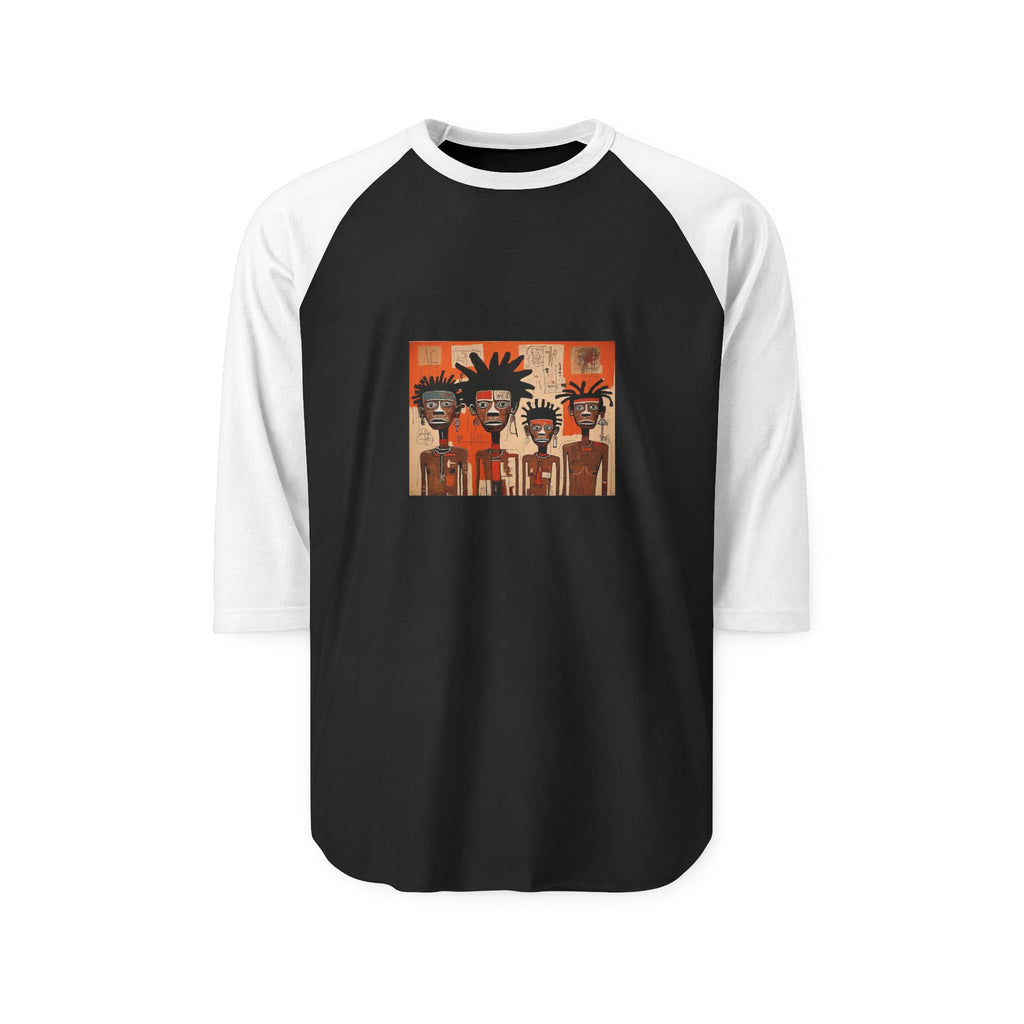 Unisex Three-Quarter Sleeve Raglan Shirt
