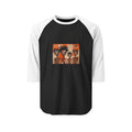 Unisex Three-Quarter Sleeve Raglan Shirt