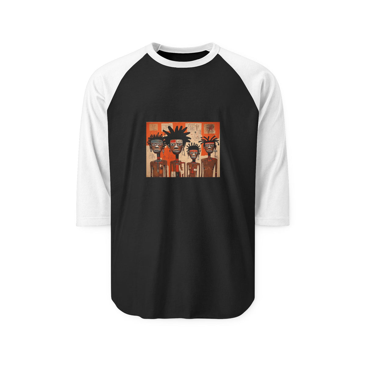 Unisex Three-Quarter Sleeve Raglan Shirt