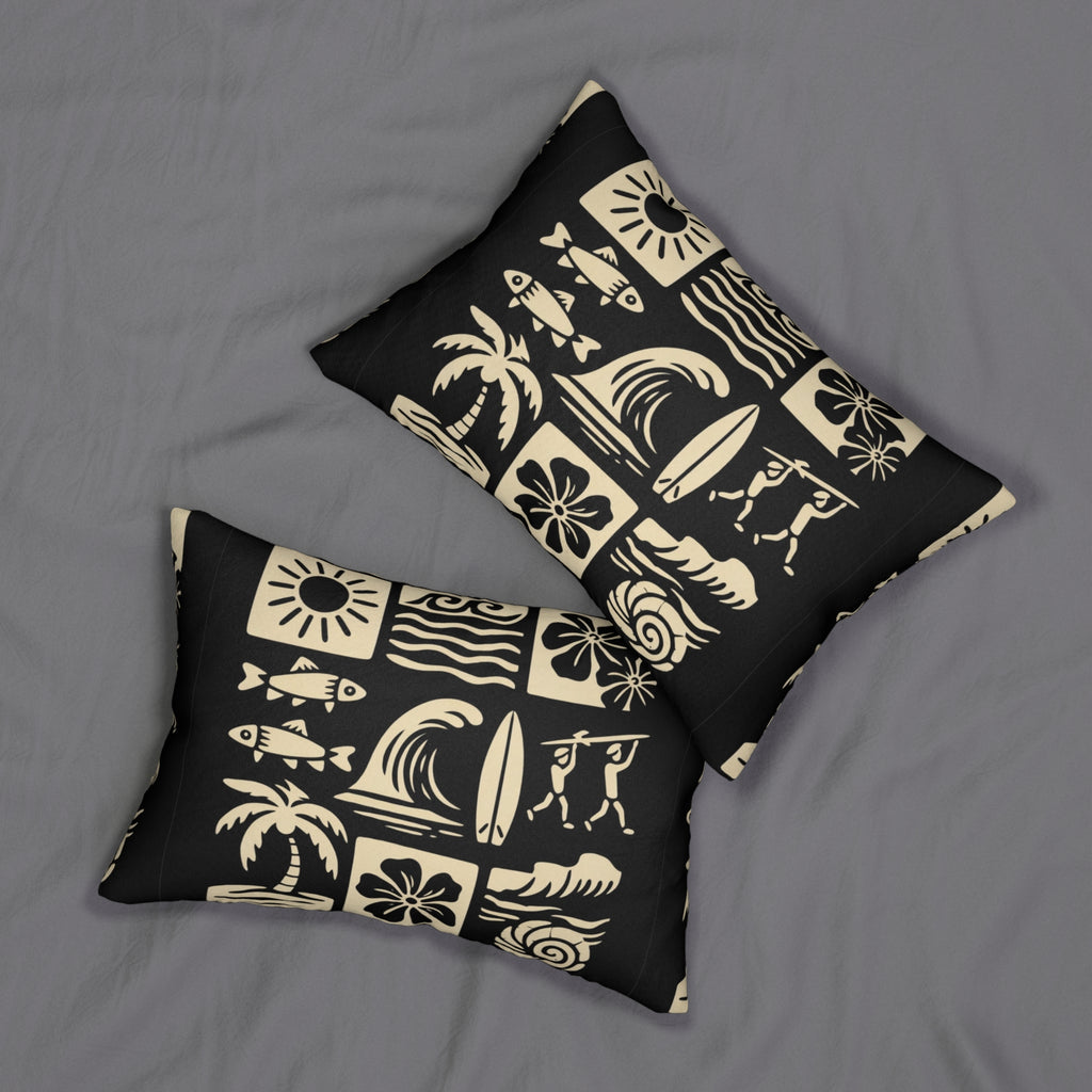 Spun Polyester Lumbar Pillow
