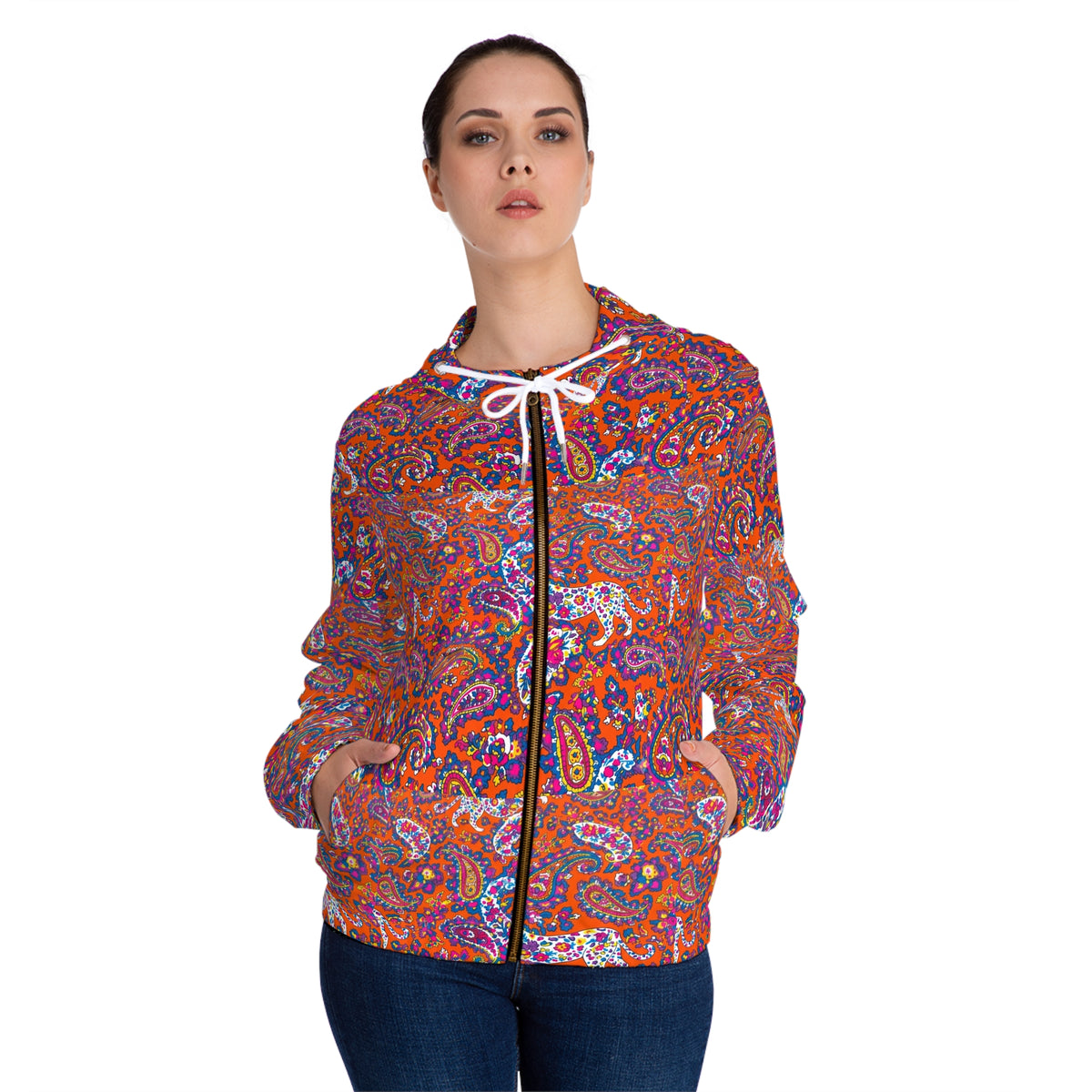 Women’s Full-Zip Hoodie (AOP)
