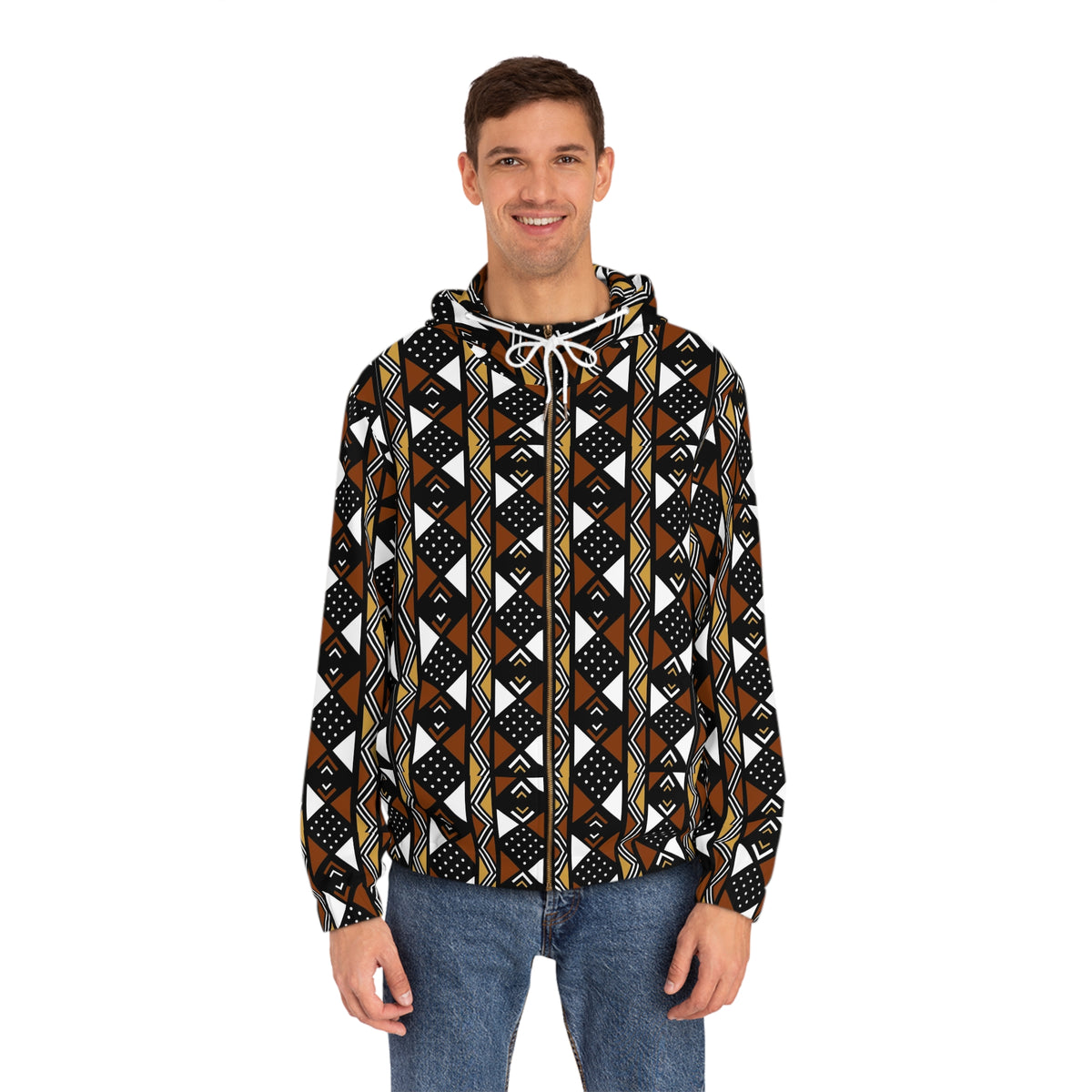 Men's Full-Zip Hoodie (AOP)