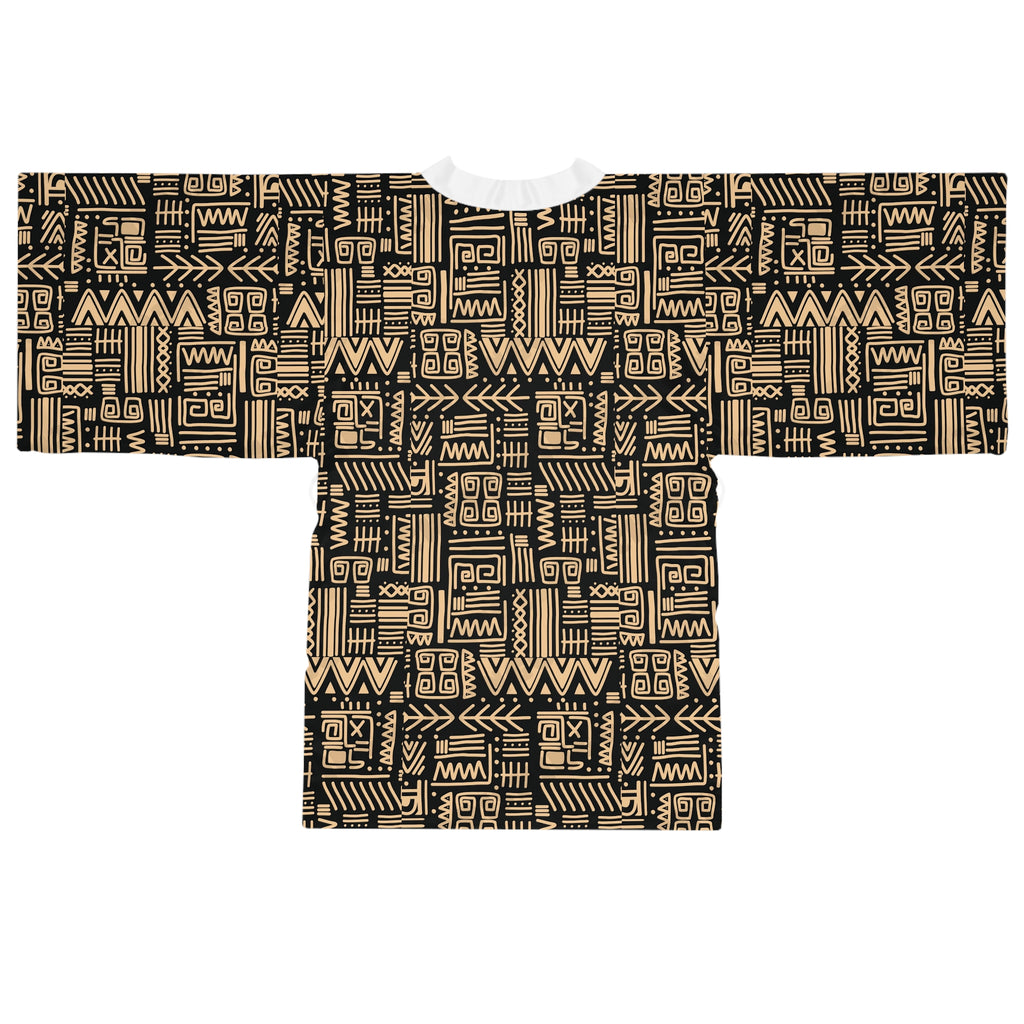 Long Sleeve Kimono Robe (AOP)