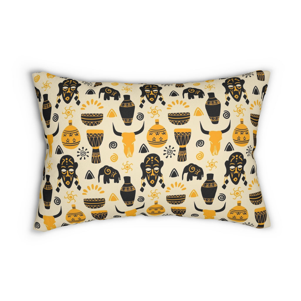 Spun Polyester Lumbar Pillow